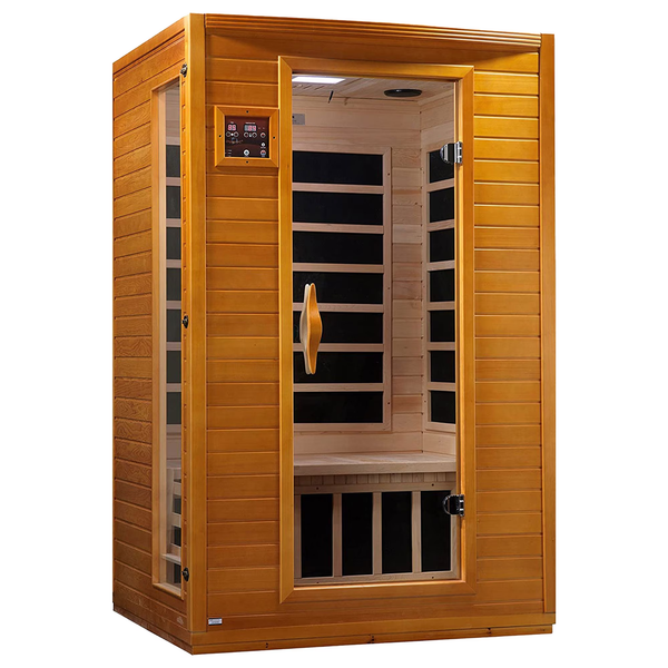 Andora 2-Person Low EMF FAR Infrared Sauna, Canadian Hemlock
